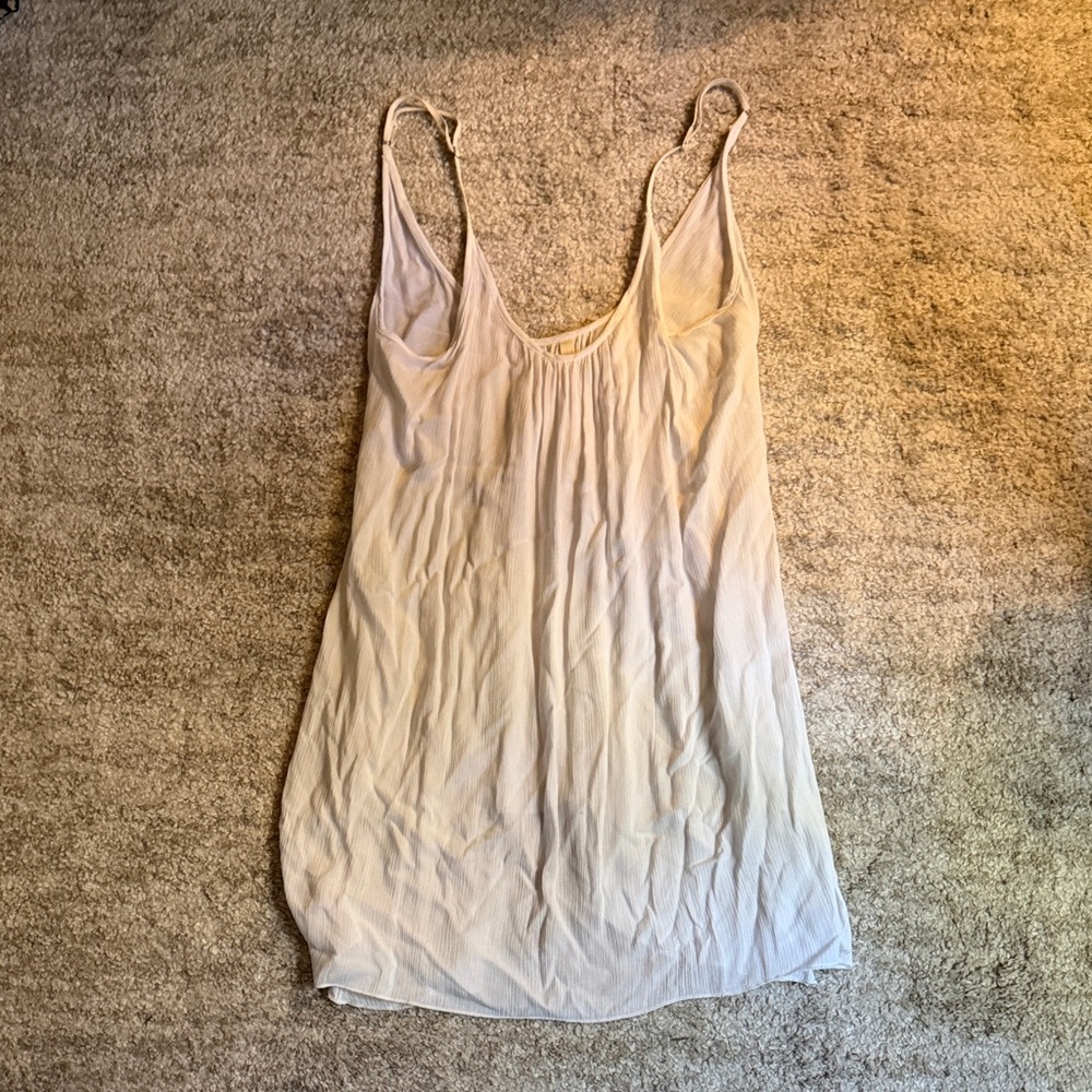 Elegant Cream Women's Top/ dress/ coverup